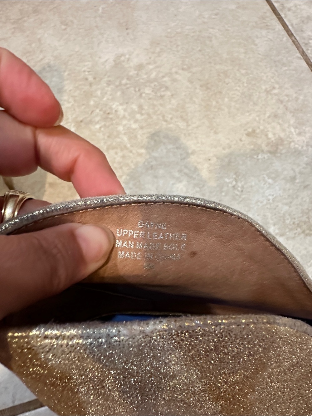 NEW! Vintage Jeffrey Campbell Dayne Gold Leather Wood Heel Booties Heels Boots 8 - Picture 5 of 10